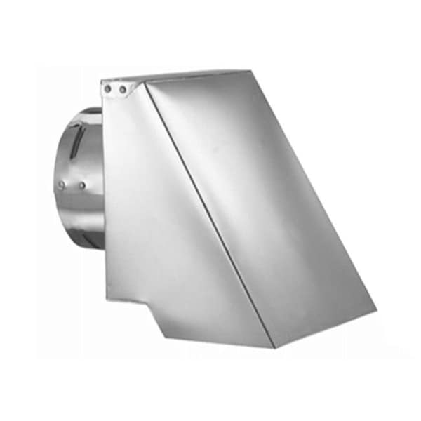 Duravent Duravent 4PVL-HSCR 4 in. Square Pellet Vent Horizontal Cap 176308 - main